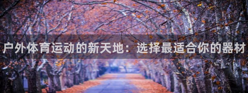 米兰体育官方正版app娱乐首页官网下载：户外体育运动