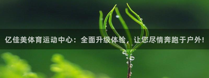 米兰体育官方正版app娱乐代理怎么样：亿佳美体育运动