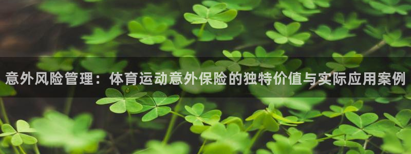 ac米兰体育发展有限公司：意外风险管理：体育运动意外保险的独